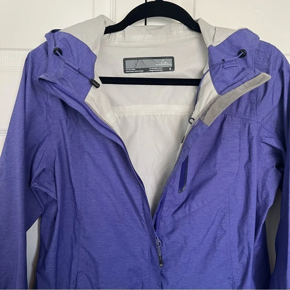 Purple Paradox 2.5 Layer Waterproof & Breathable Women's Rain Jacket Size S